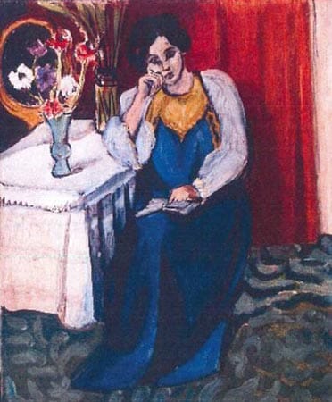 Henri Matisse: Lesendes Mädchen in Weiß und Gelb (1919)