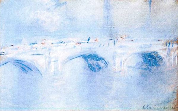 Claude Monet: Waterloo Brücke, London