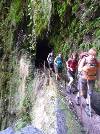 Wanderurlaub: Trekkingtour auf Madeira.