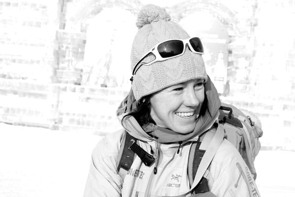 Ines Papert: eine der weltbesten Alpinistinnen und Eiskletterinnen.