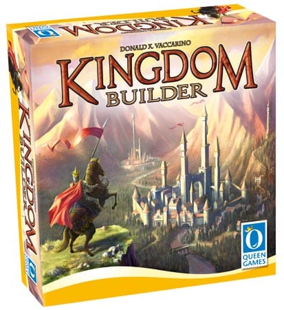 Deutscher Spielepreis 2012 - Platz 7: "Kingdom Builder" von Donald X. Vaccarino (Queen Games).