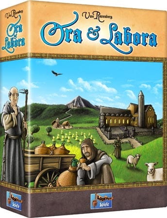 Deutscher Spielepreis 2012 - Platz 4: "Ora et Labora" von Uwe Rosenberg (Lookout Games).