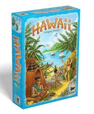 Deutscher Spielepreis 2012 - Platz 3: "Hawaii" von Gregory Daigle (Hans im Glück Verlag).