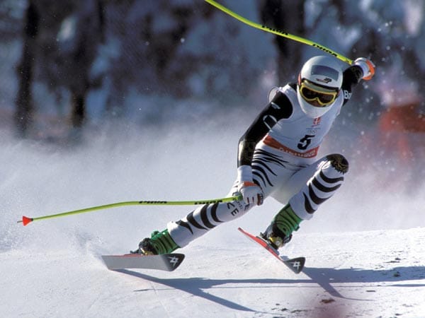 Ob Sie von ihrem Nachnamen begeistert ist, weiß man nicht so genau. Die Rede ist von der ehemaligen deutschen Skifahrerin Regine Mösenlechner.