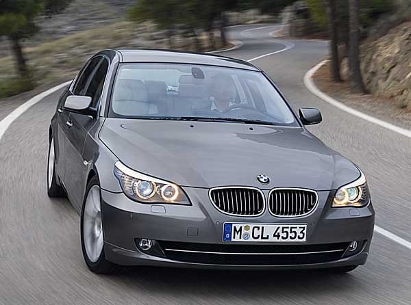 Platz 7: BMW 535D (E60), pro 1000 versicherter Autos wurden 8,5 Fahrzeuge geklaut; durchschnittlicher Schaden: 24.792 Euro.