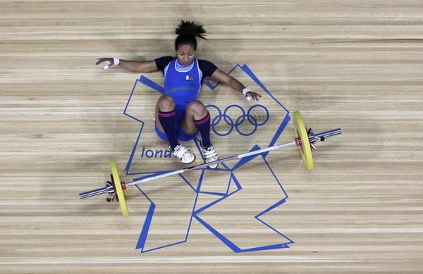 Der längste Name der Olympischen Spiele 2012 in London: Harinelina Rakotondramanana, Gewichtheberin aus Madagaskar.