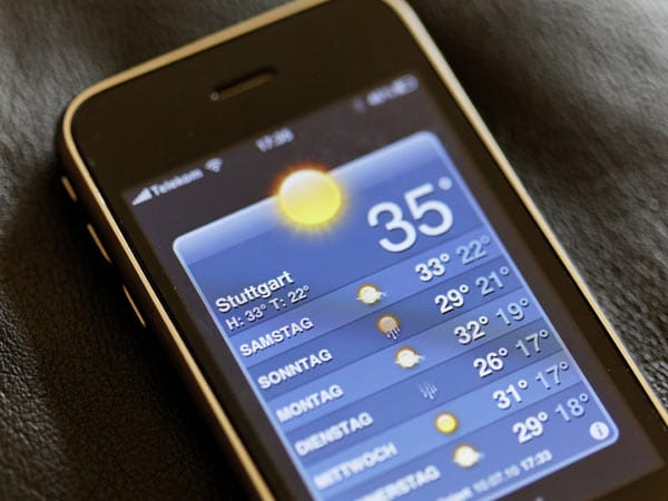 Hitze schadet Smartphone, Tablet und Co.