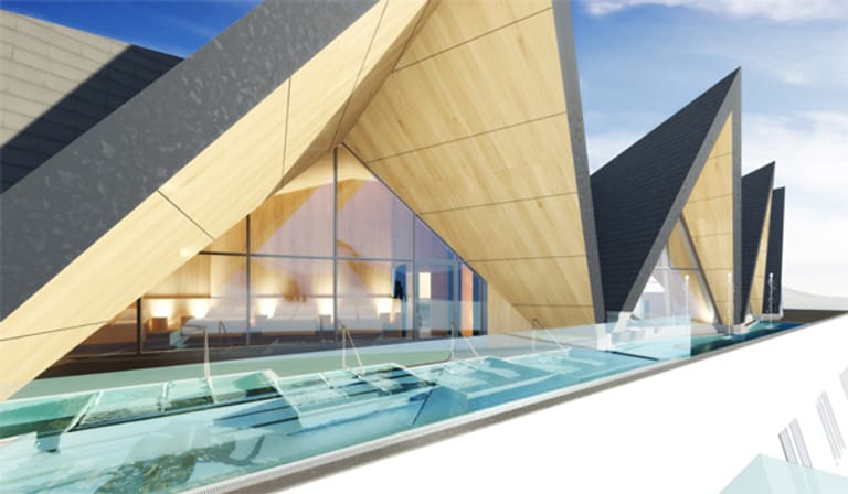 "Aqua Dome" in Längenfeld/Tirol, Österreich