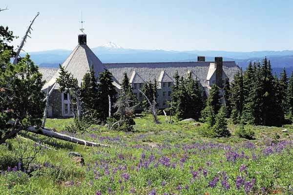 Die "Timberline Lodge" in Oregon war das "Overlook Hotel" im Film "Shining".