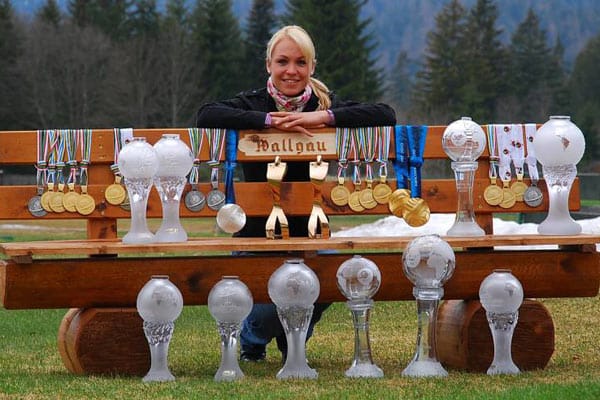 Magdalena Neuner ist die erfolgreichste deutsche Biathletin aller Zeiten.