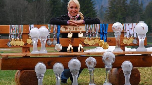 Magdalena Neuner ist die erfolgreichste deutsche Biathletin aller Zeiten.