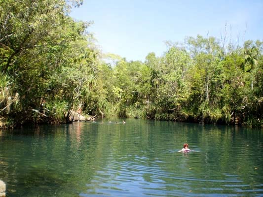 Australien: Berry Springs nahe Darwin im Northern Territory.