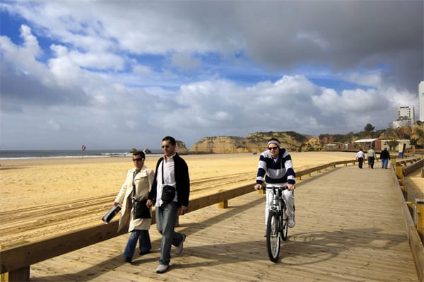 Algarve: Praia da Galé.