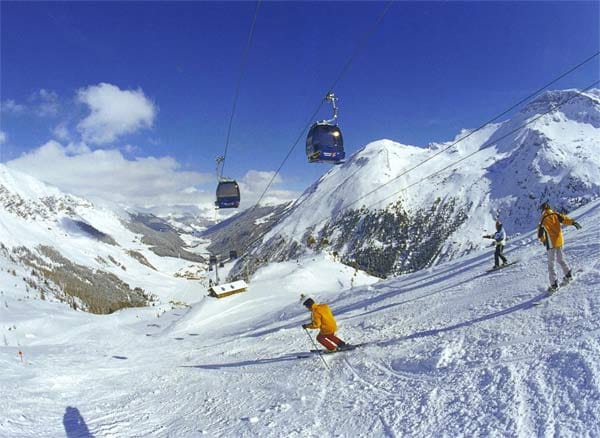 Viel Skispaß gibt es auch im Tuxertal.