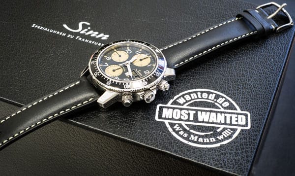 Selbstverständlich trägt diese Uhr auch offiziell unser Qualitätssiegel "Most wanted".