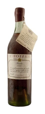 Dieser "Croizet"-Cognac aus dem Jahr 1842 hat einen Wert von 62.500 Pfund und ist damit die drittteuerste Flasche aus Van der Bunts Sammlung.