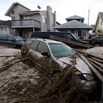 Die Schäden durch den Sturm "Sandy" sind gewaltig. Vielerorts stehen Menschen vor den Trümmern ihrer Existenz.