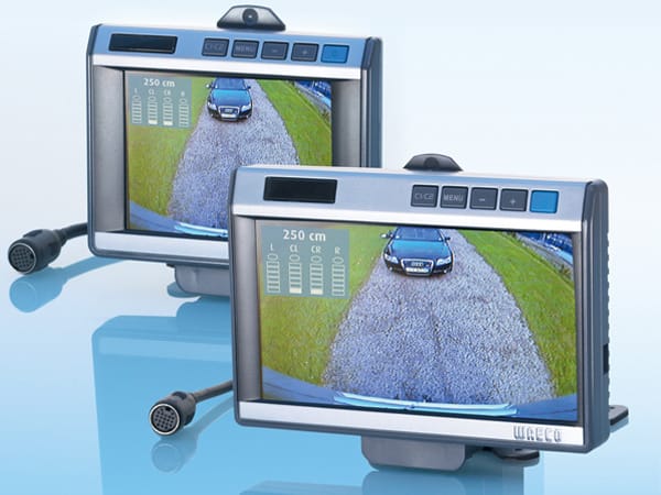 Beim Monitor hat man die Wahl zwischen fünf und sieben Zoll Bildschirmdiagonale.