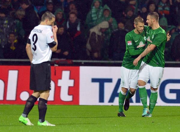 Werder Bremen und der FSV Mainz 05 komplettieren den zehnten Bundesliga-Spieltag. In einer umkämpften Partie bringt Aaron Hunt (10.) die Hanseaten früh in Führung.