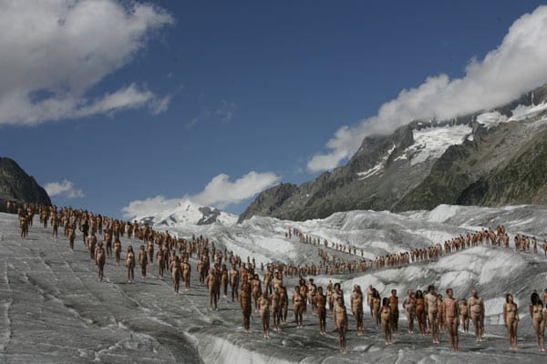 Nackedei-Bilder von US-Fotograf Spencer Tunick Nackedei-Bilder von US-Fotograf Spencer Tunick