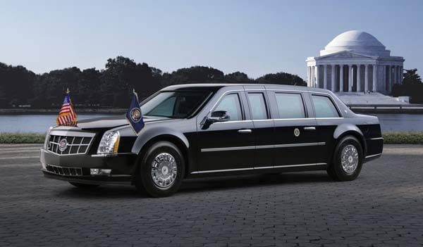 Cadillac Number One: Die Präsidentenlimousine von Barack Obama gilt als sicherstes Auto der Welt.