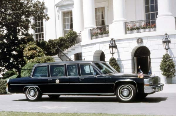 Cadillac Fleetwood Seventy Five: Präsidentenlimousine aus den 80er Jahren.