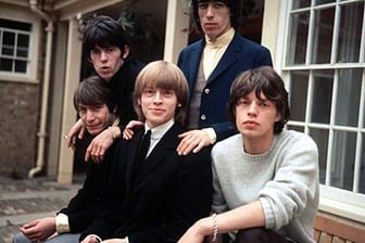 Die Besetzung der Rolling Stones 1964: Charlie Watts, Keith Richards, Brian Jones, Bill Wyman, Mick Jagger (v.l.).