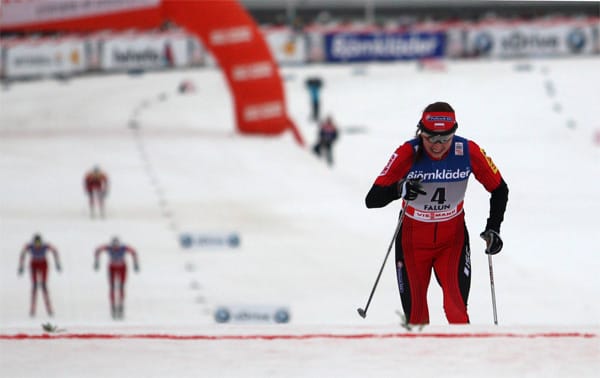 Eine der erfolgreichsten Skilangläuferinnen mit 13 Siegen im Weltcup ist die Polin Justyna Kowalczyk.