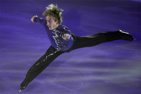 Eiskunstlauf-Star Evgeni Pluschenko war der erste Mann, der die sogenannte Biellmann-Pirouette in seine Performance einbaute. Nach mehreren Verletzungen lautet sein nächstes großes Ziel Sotschi 2014