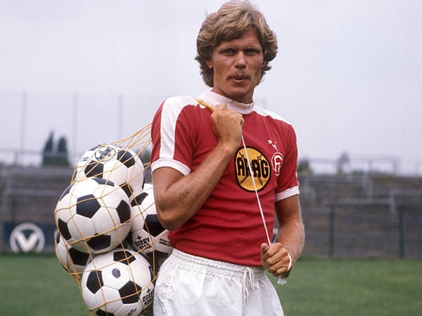 Der Torjäger: Von 1968 bis 1977 war Rainer Geye für die Düsseldorfer am Ball. Dabei erzielte der Angreifer in insgesamt 286 Begegnungen 116 Treffer - die Bestmarke aller Fortunen.