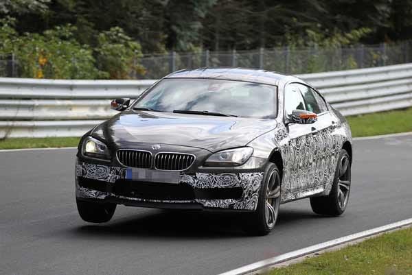 Das BMW M6 Grand Coupé ist im Anmarsch. Beim Thema Bodenkontakt ist an der Front aber noch Verbesserungspotential vorhanden.