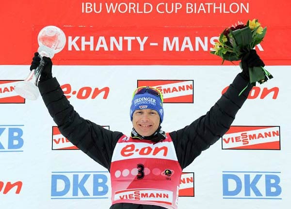 Biathlet Andreas Birnbacher ist schon seit 2002 im Weltcup-Geschäft. Den ganz großen Erfolg feierte "Birnei", wie er von seinen engsten Freunden genannt wird, aber erst im Winter 2011/12, als er das Weltcupfinale der Biathleten in Oslo gewann.
