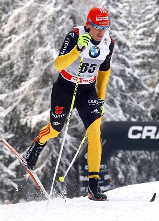 Tobias Angerer, Oberfeldwebel aus Traunstein (Bayern), wurde im Ski-Langlauf 2006/07 Gesamtweltcup-Sieger.