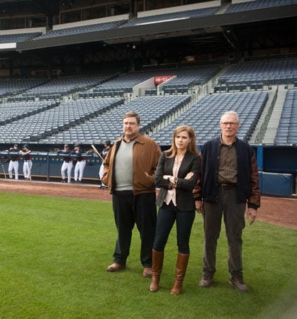 Clint Eastwood, Amy Adams und Justin Timberlake in "Back in the Game"