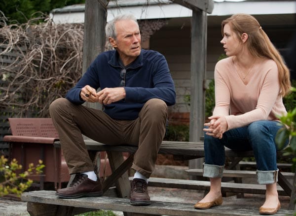 Clint Eastwood, Amy Adams und Justin Timberlake in "Back in the Game"