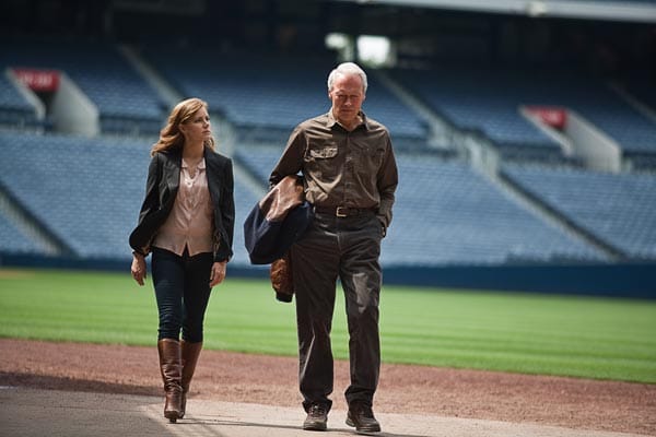 Clint Eastwood, Amy Adams und Justin Timberlake in "Back in the Game"