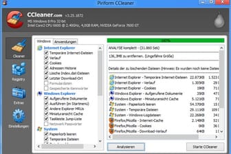 CCleaner für Windows 8