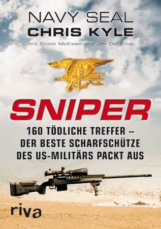 Ein echtes Schocker-Buch: "Sniper: 160 tödliche Treffer" ist eine Autobiografie des Todesschützen Chris Kyle, der unverblümt über seinen Job als bester Scharfschütze des US-Militärs schreibt und dabei die Schattenseiten des Krieges aufzeigt.