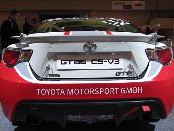 Der Toyota GT 86 startete in der Klasse SP3 beim 24-Stunden-Rennen und wurde von Fahrern des britischen Rennstalls Gazoo pilotiert.