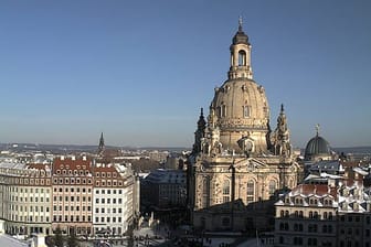 Ansicht der Dresdner Frauenkirche
