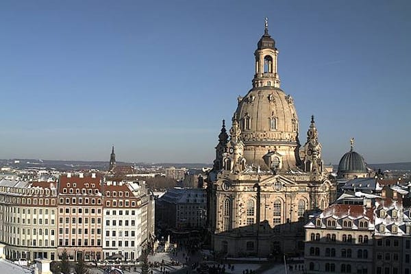 Ansicht der Dresdner Frauenkirche