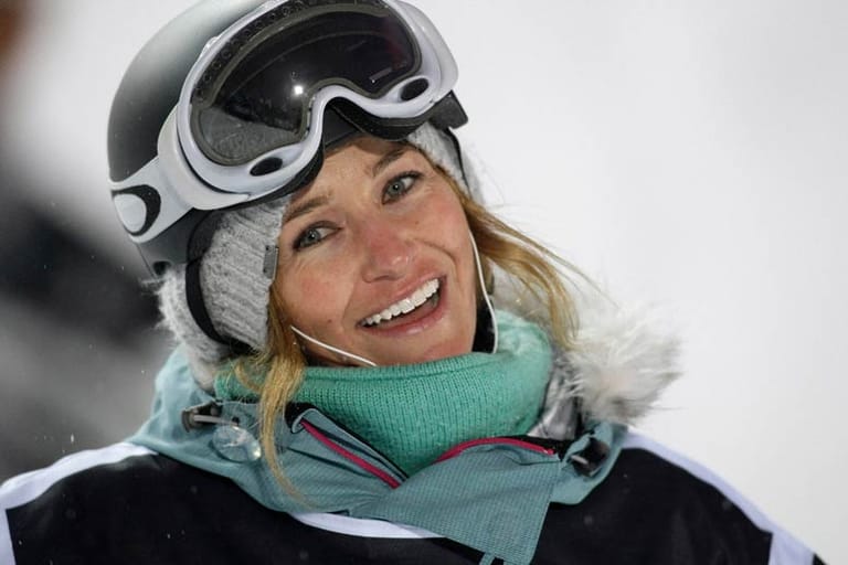 Das ist die US-Snowboarderin Gretchen Bleiler.