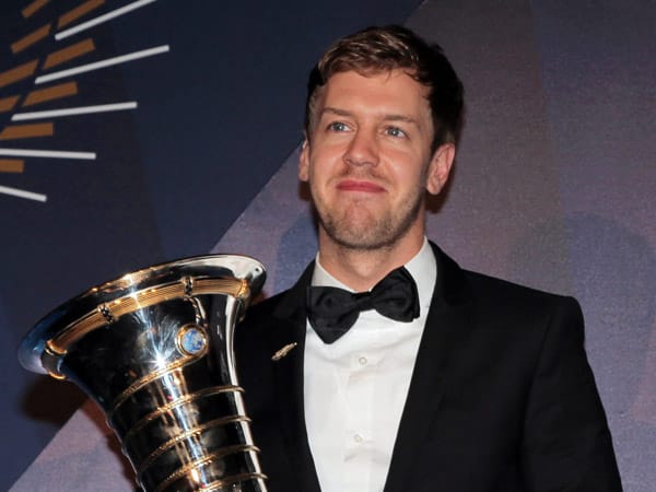 Sebastian Vettel belegt Platz 6 in der Top 10-Liste der Personensuchen 2012 von Google.