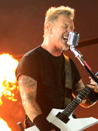 James Hetfield von Metallica 2011