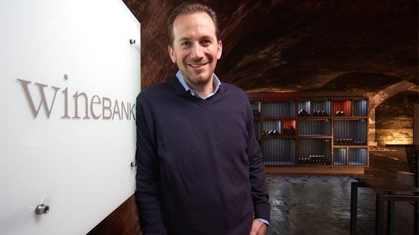 Christian Ress vom Weingut Balthasar Ress ist der Initiator der "Winebank".
