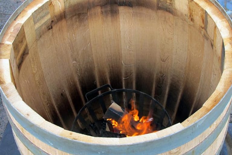 Das Toasting ist in erster Linie für die Aromen im Wein verantwortlich.