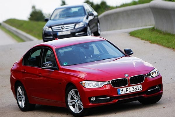 Scharfer Auftritt: Der neue 3er von BMW bietet eine ansprechende Optik
