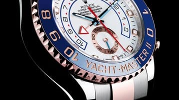 Die Yacht-Master II von Rolex – geeignet für die gepflegte Ausfahrt mit dem Jet-Set.