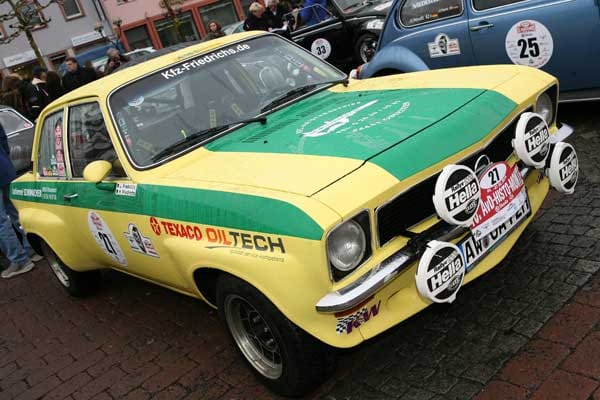 Ein Klassiker: Mit dem Opel-Ascona A war schon Rallye-Ikone Walter Röhrl in den 1970er Jahren unterwegs.