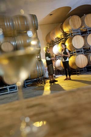 In der Santa Barbara Winery in der sogenannten Funk Zone können Touristen heute Weinproben machen - früher war hier das Industriegebiet.